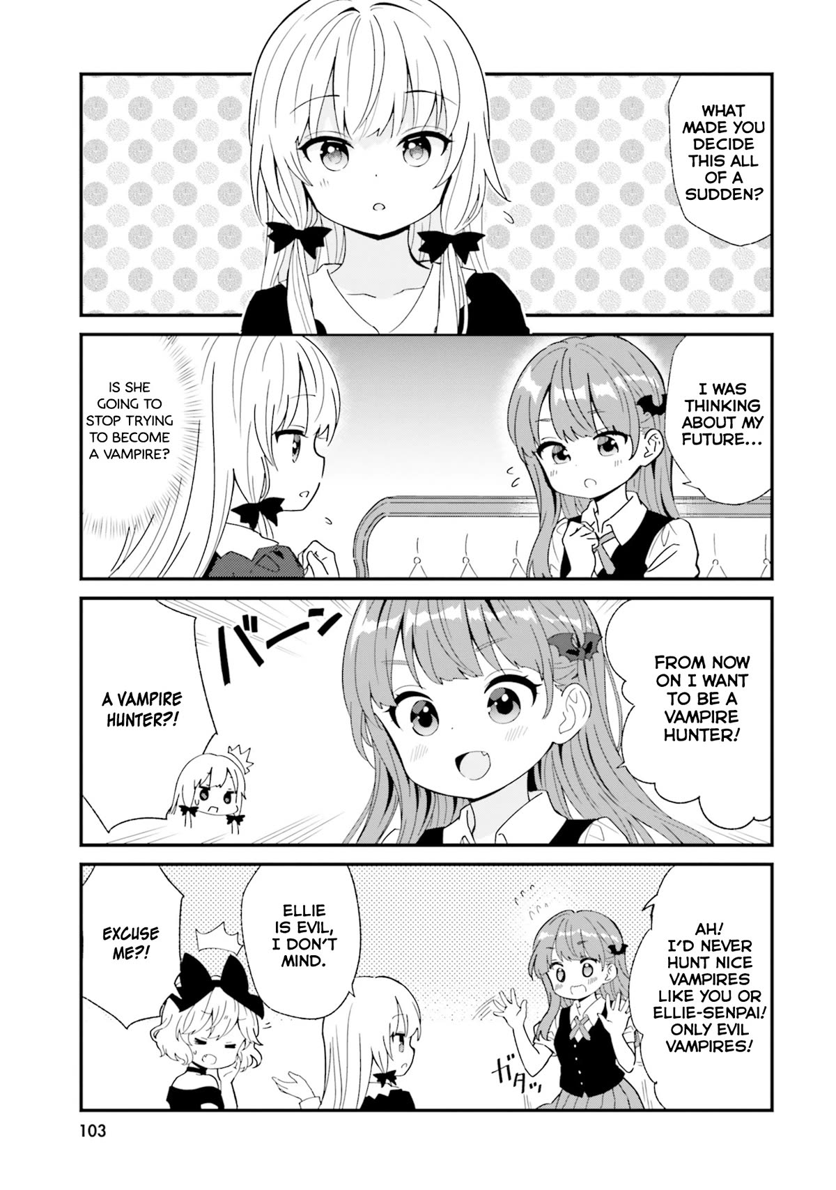 Tonari no Kyuuketsuki-san Chapter 84 page 3 - Chapter 84: Homura's Graduation
