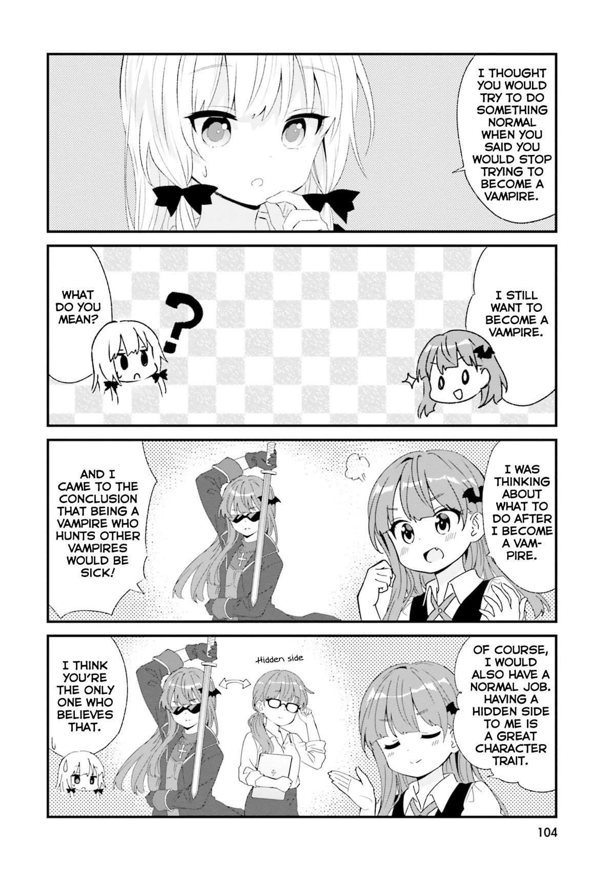 Tonari no Kyuuketsuki-san Chapter 84 page 4 - Chapter 84: Homura's Graduation