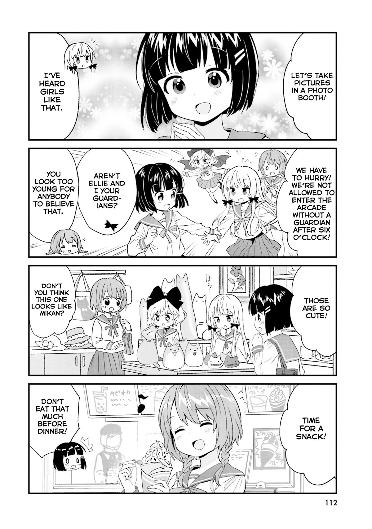 Tonari no Kyuuketsuki-san Chapter 85 page 4 - Chapter 85: Sailor Uniforms and High Schoolers