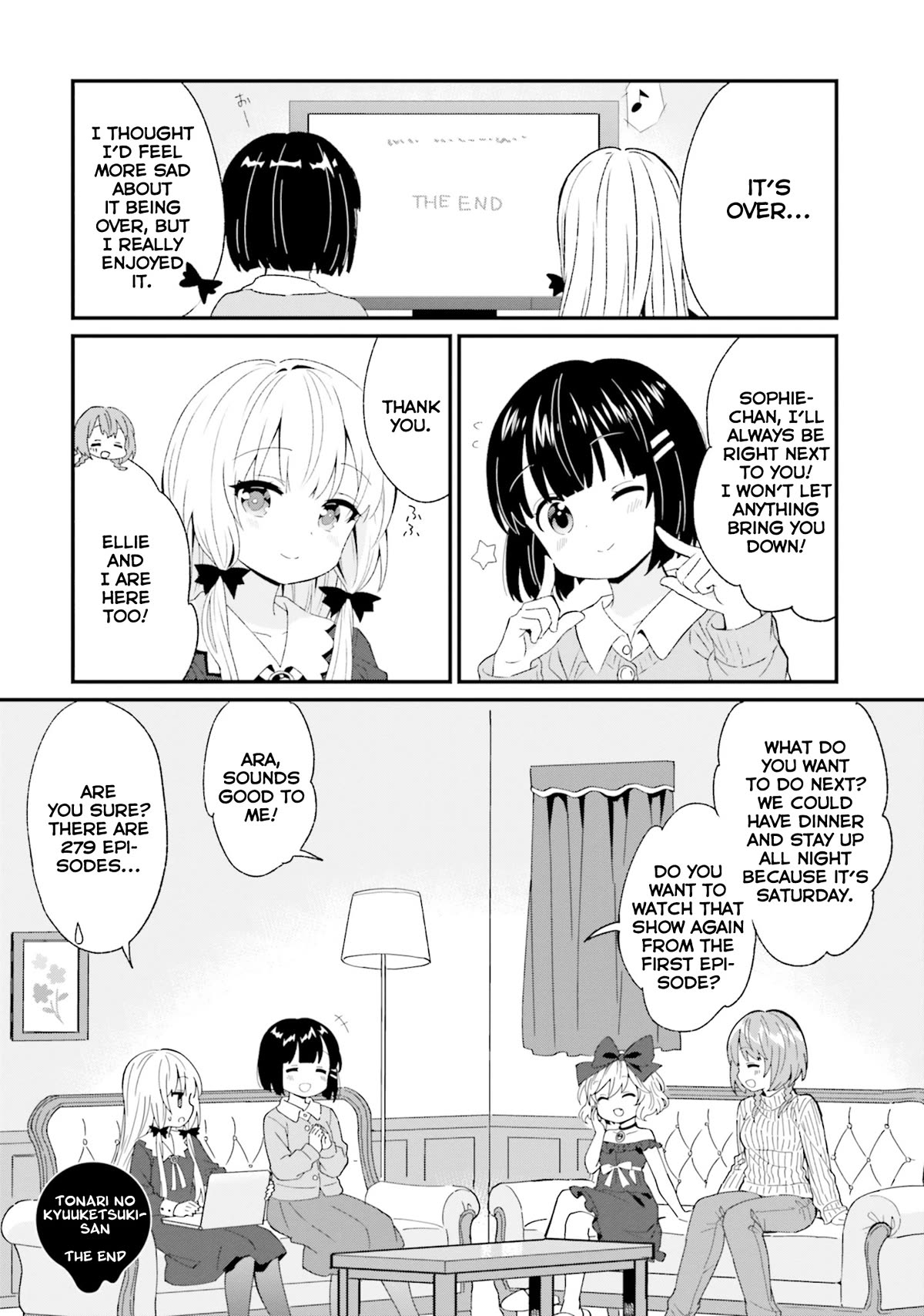 Tonari no Kyuuketsuki-san Chapter 86 page 6 - Chapter 86: Our Daily Lives [END]