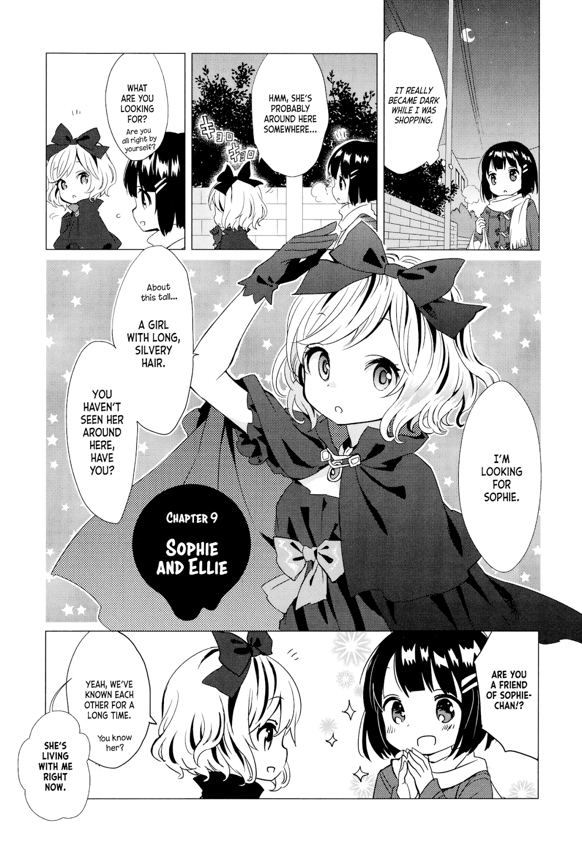 Tonari no Kyuuketsuki-san Chapter 9 page 1 - Chapter 9: Sophie and Ellie