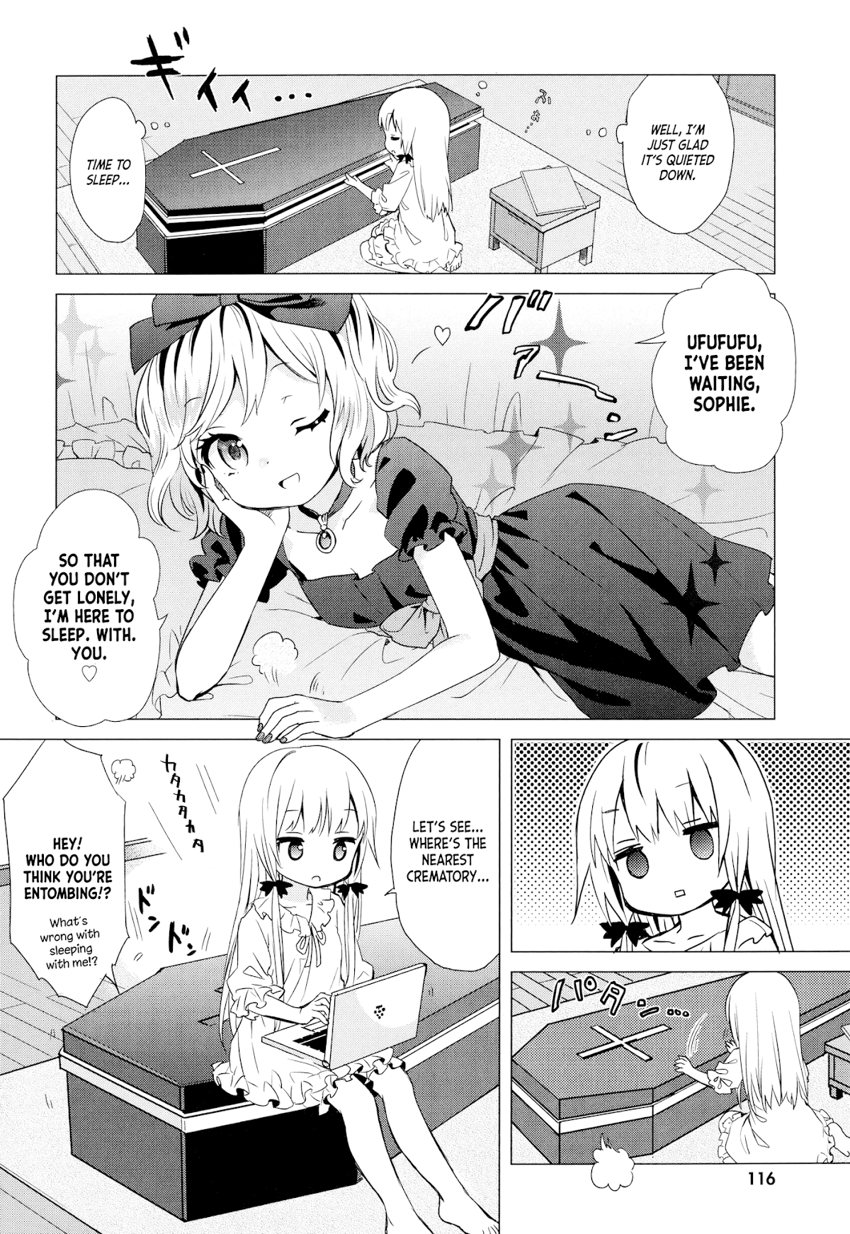 Tonari no Kyuuketsuki-san Chapter 9 page 10 - Chapter 9: Sophie and Ellie