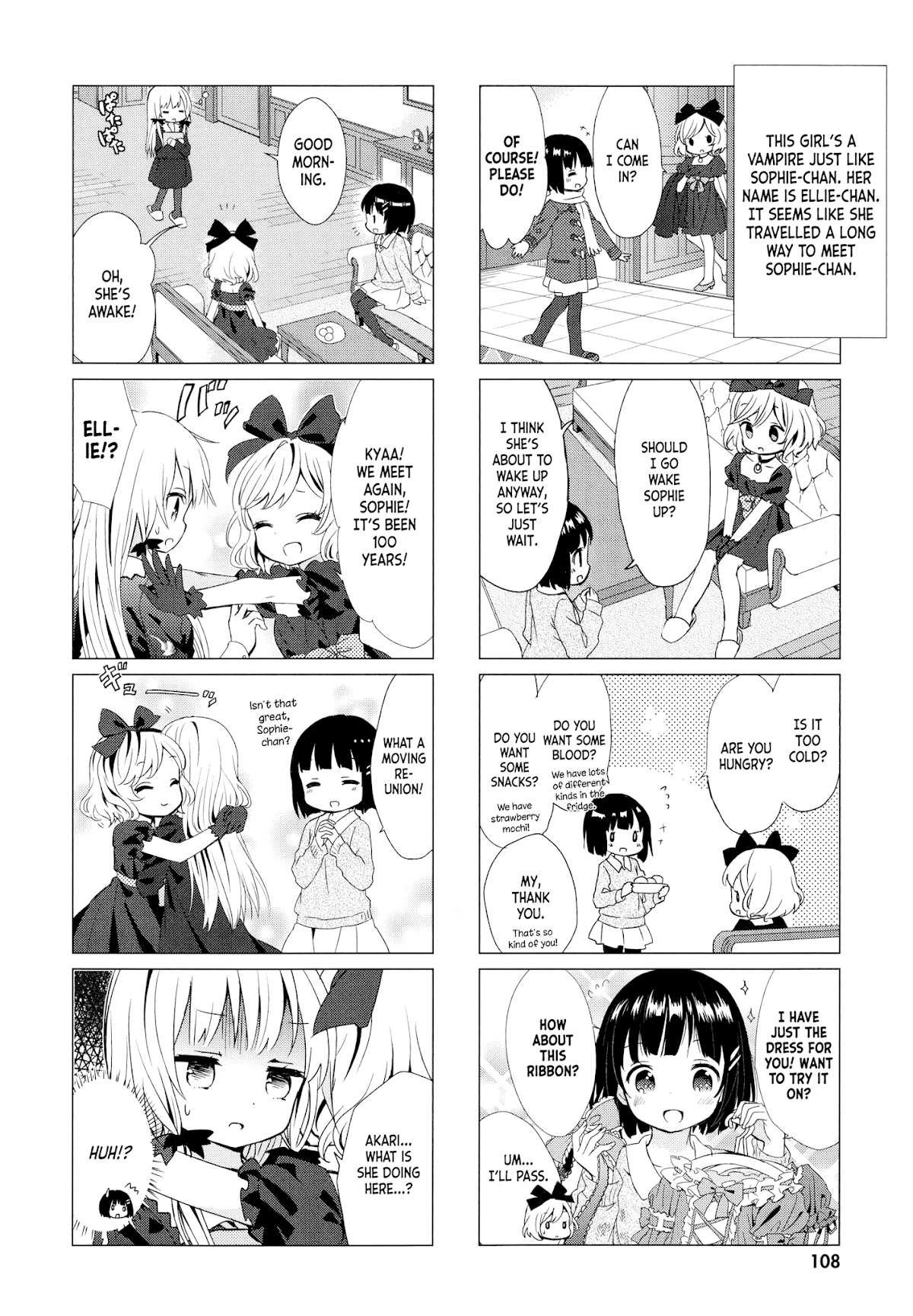 Tonari no Kyuuketsuki-san Chapter 9 page 2 - Chapter 9: Sophie and Ellie