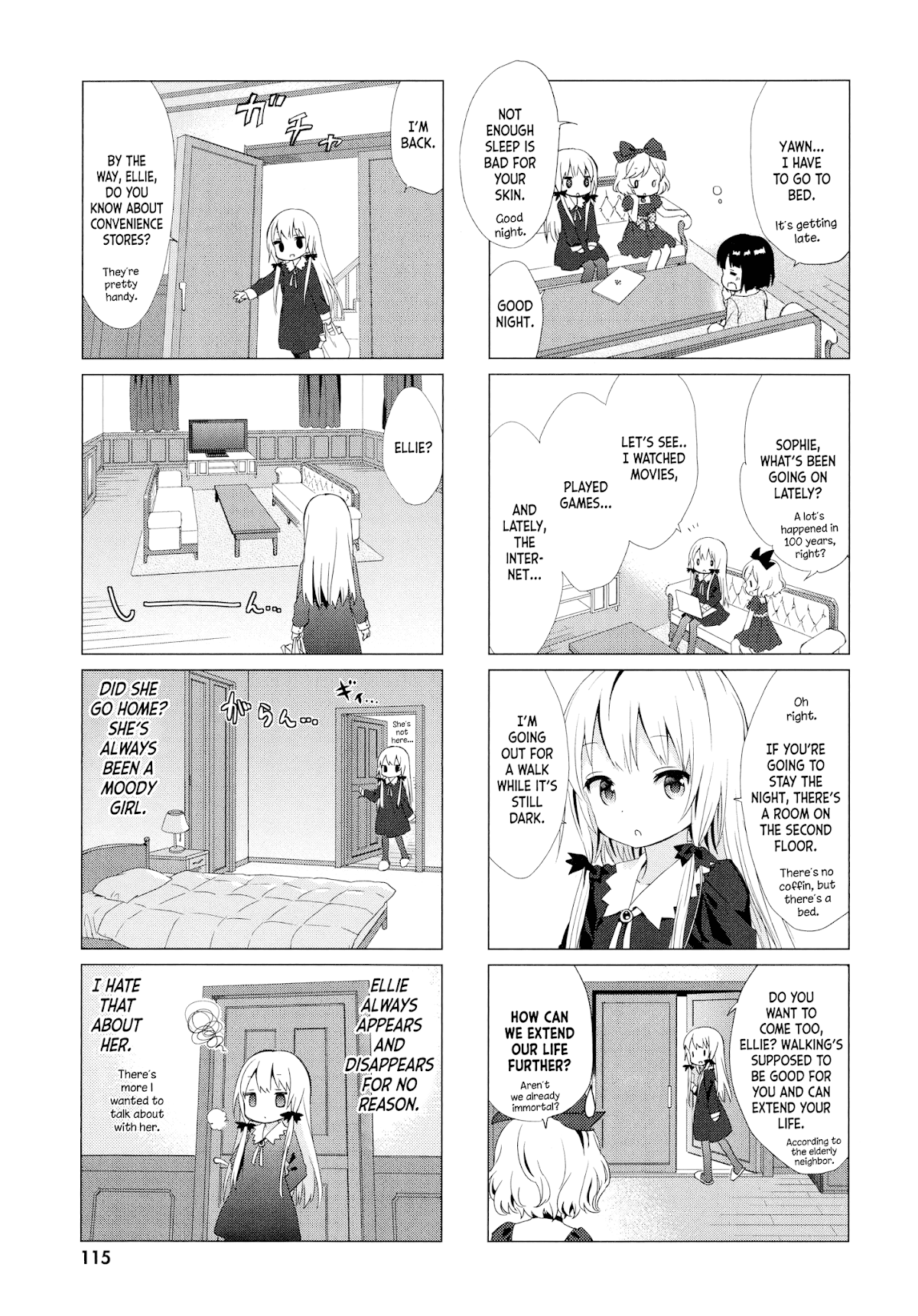 Tonari no Kyuuketsuki-san Chapter 9 page 9 - Chapter 9: Sophie and Ellie