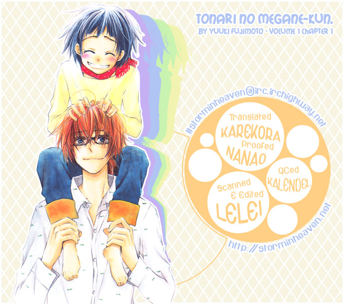 Tonari no Megane-Kun Chapter 1.2 page 2 - Chapter 1 v2 : Next to My Honey