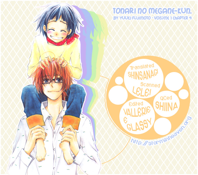 Tonari no Megane-Kun Chapter 4 page 1 - Chapter 4: Next To My Four-Eyes ~ Sweet Shutter ~