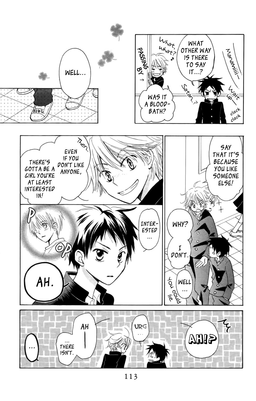 Tonari no Megane-Kun Chapter 8.2 page 14 - Chapter 8 v2 : Little Boy Advance