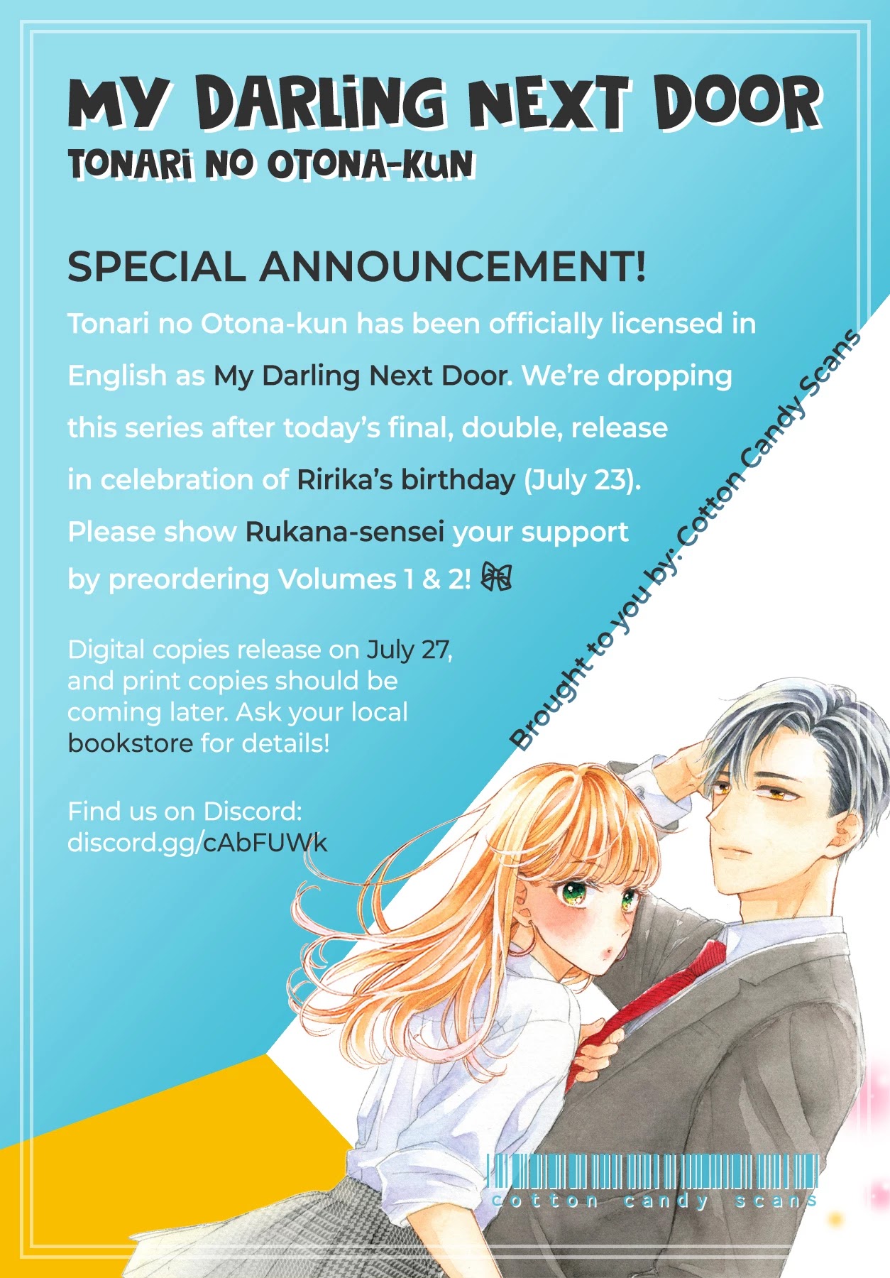 Tonari no Otona-kun Chapter 9.5 page 2 - Chapter 9.5: A Reward?