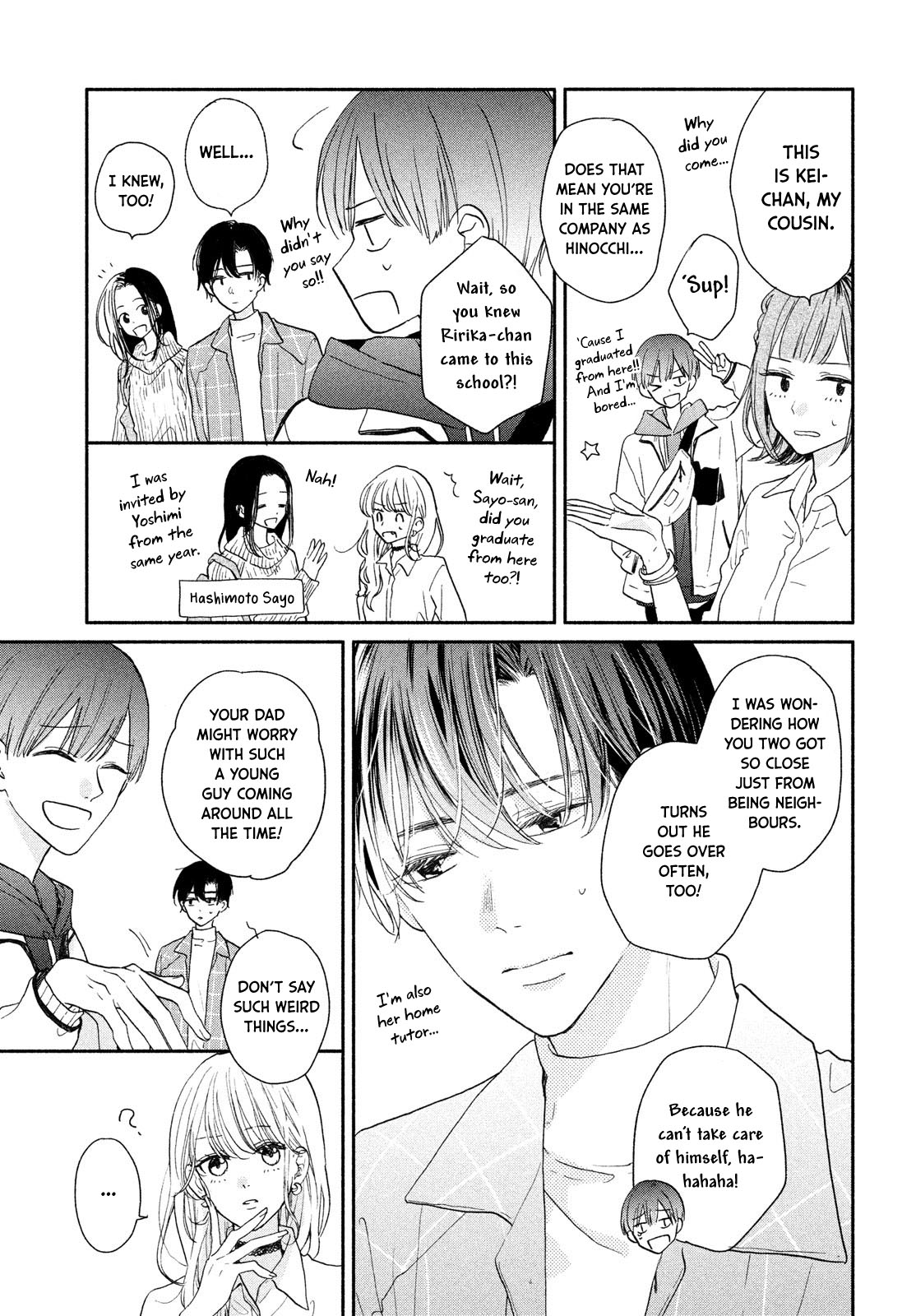 Tonari no Otona-kun Chapter 9 page 8 - Chapter 9: Fated Cultural Festival