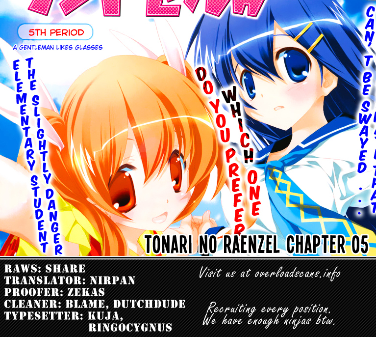 Tonari no Randoseru W Chapter 5 page 37 - Chapter 5 : A Gentleman Likes Glasses