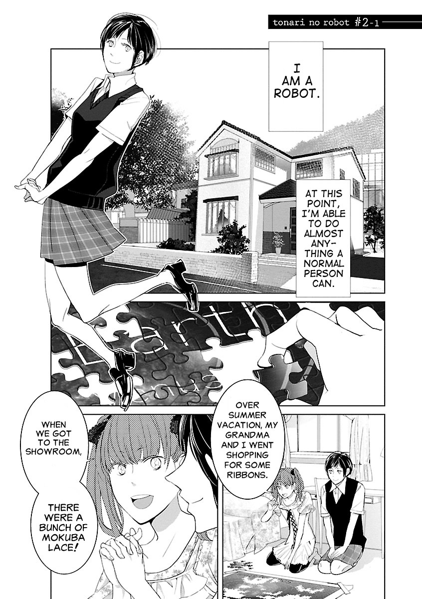 Tonari no Robot Chapter 2 page 3 - Chapter 2 : #2