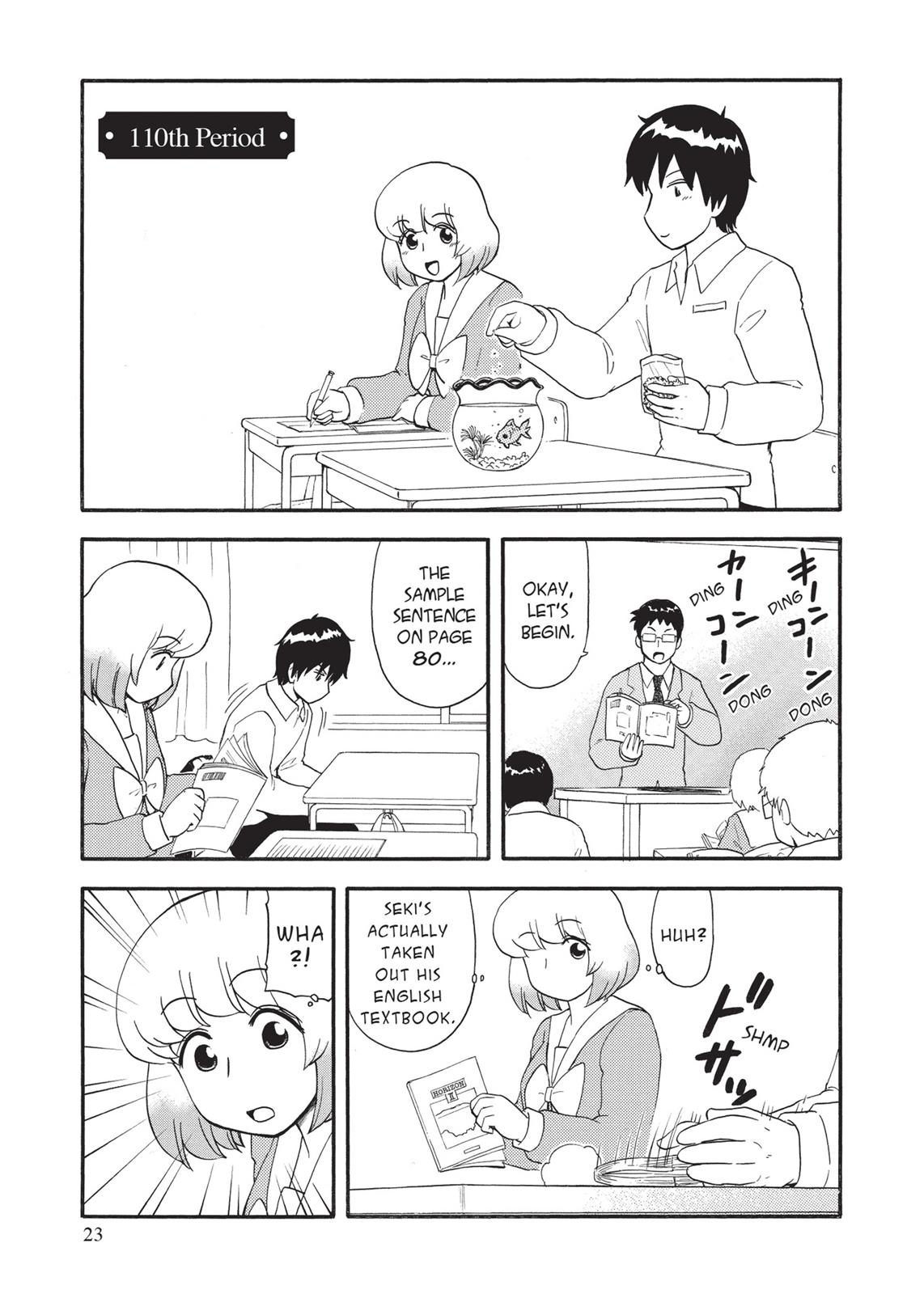 Tonari no Seki-kun Chapter 110 page 1 - Chapter 110