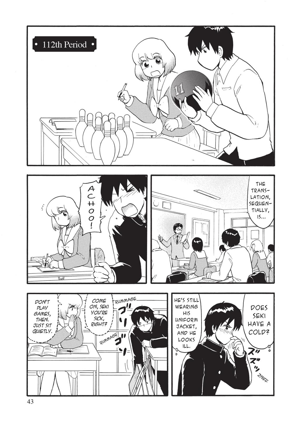 Tonari no Seki-kun Chapter 112 page 1 - Chapter 112