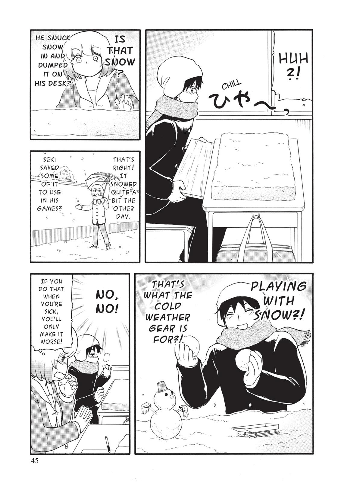 Tonari no Seki-kun Chapter 112 page 3 - Chapter 112