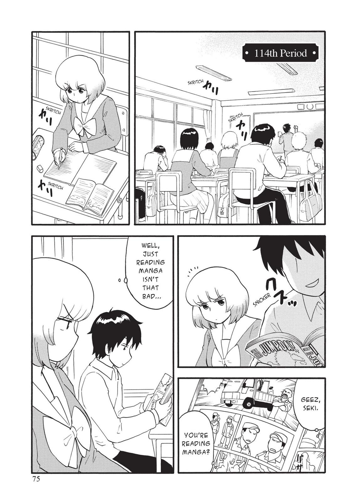 Tonari no Seki-kun Chapter 114 page 1 - Chapter 114