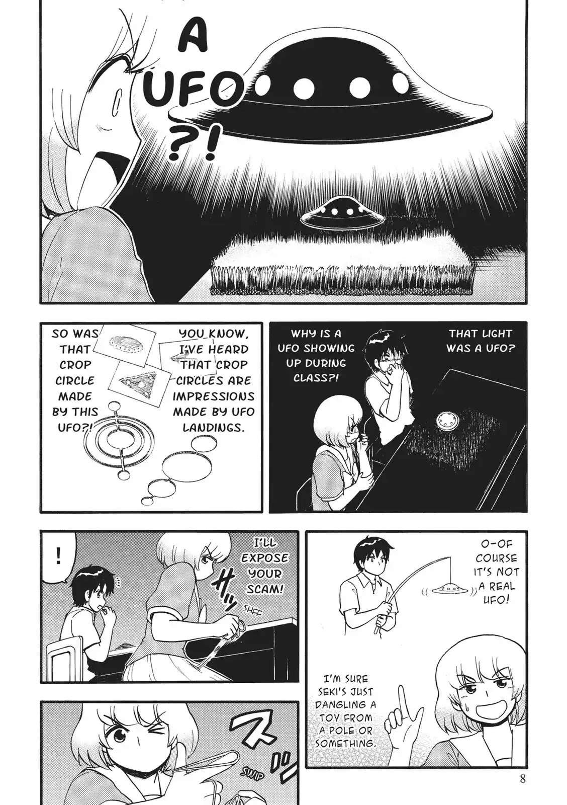 Tonari no Seki-kun Chapter 121 page 9 - Chapter 121
