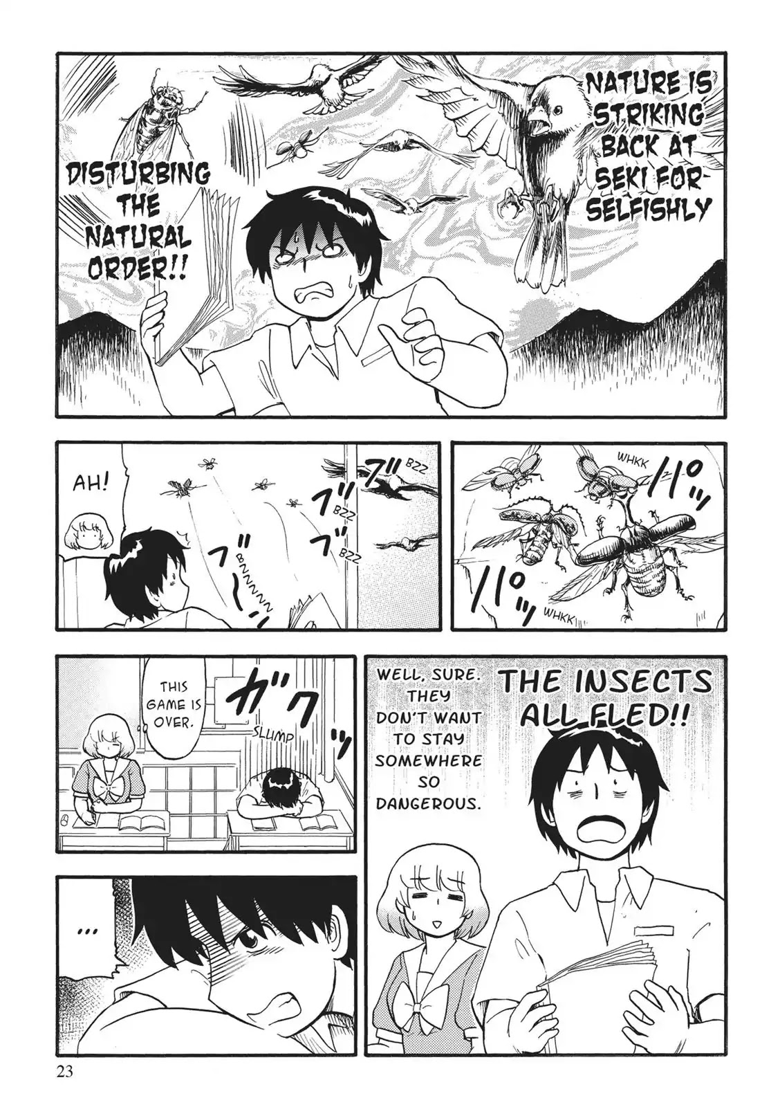 Tonari no Seki-kun Chapter 122 page 9 - Chapter 122