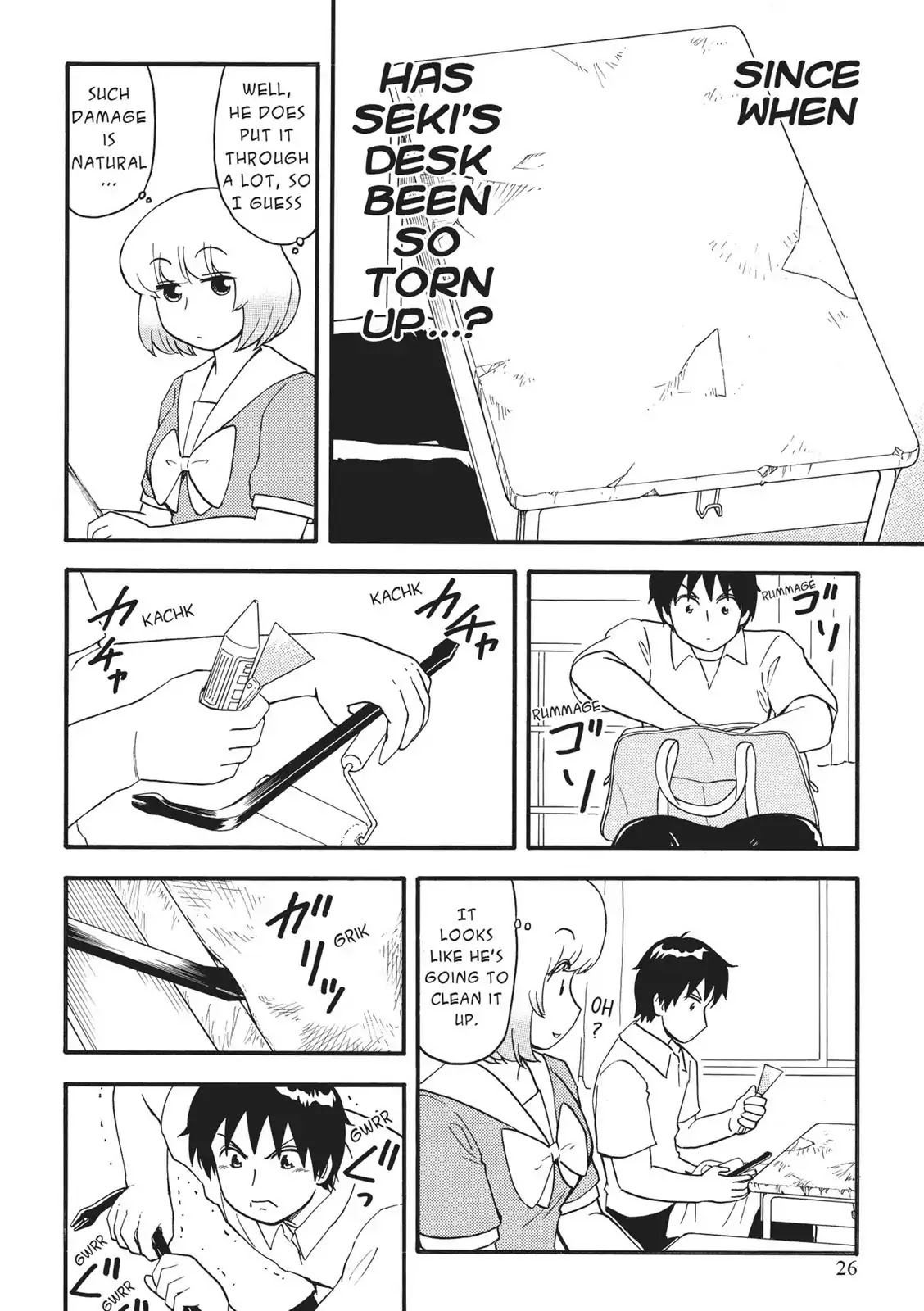 Tonari no Seki-kun Chapter 123 page 2 - Chapter 123
