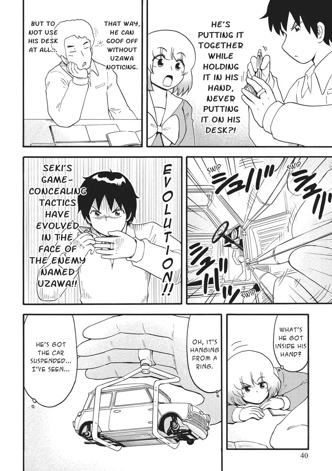 Tonari no Seki-kun Chapter 124 page 6 - Chapter 124