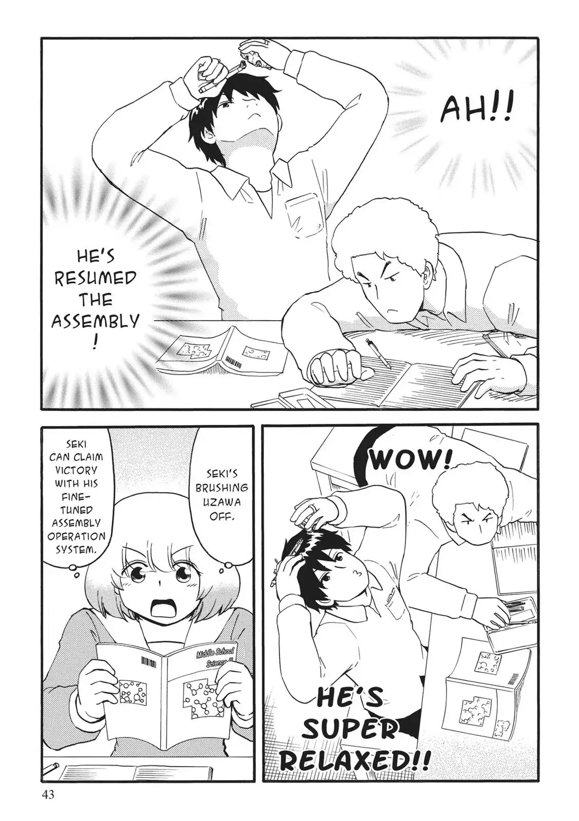 Tonari no Seki-kun Chapter 124 page 9 - Chapter 124