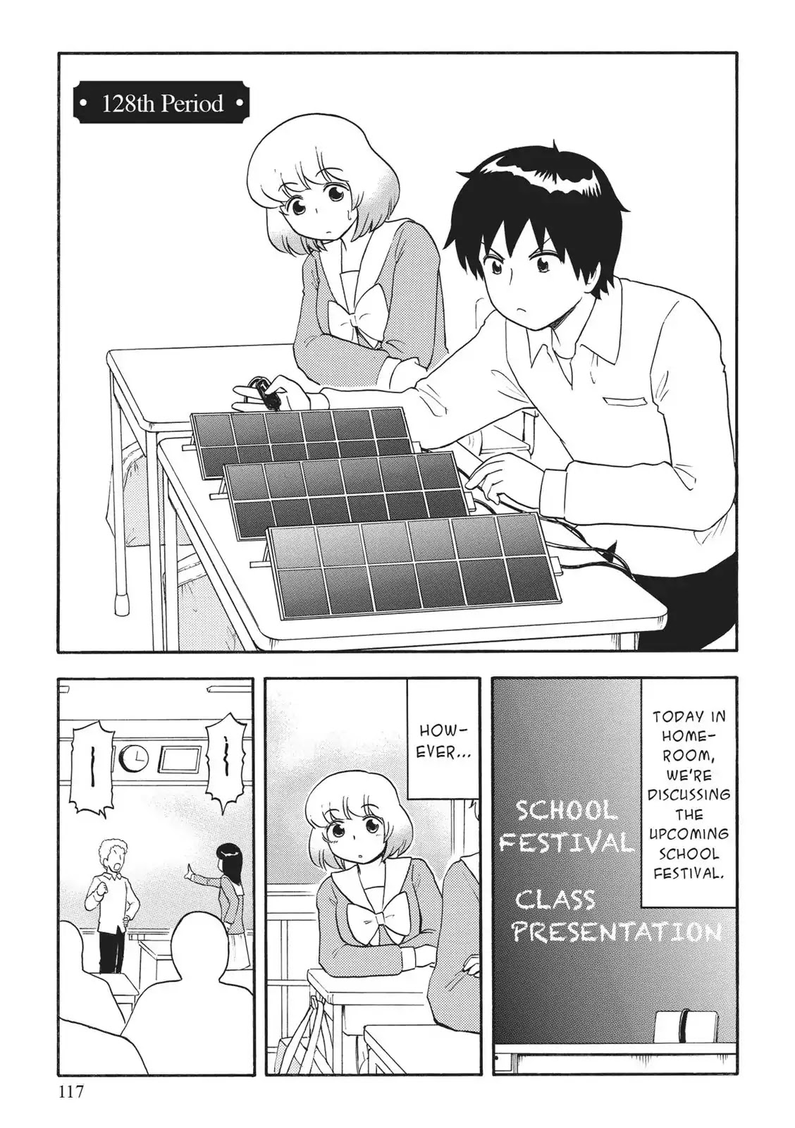 Tonari no Seki-kun Chapter 128 page 1 - Chapter 128: Period 128
