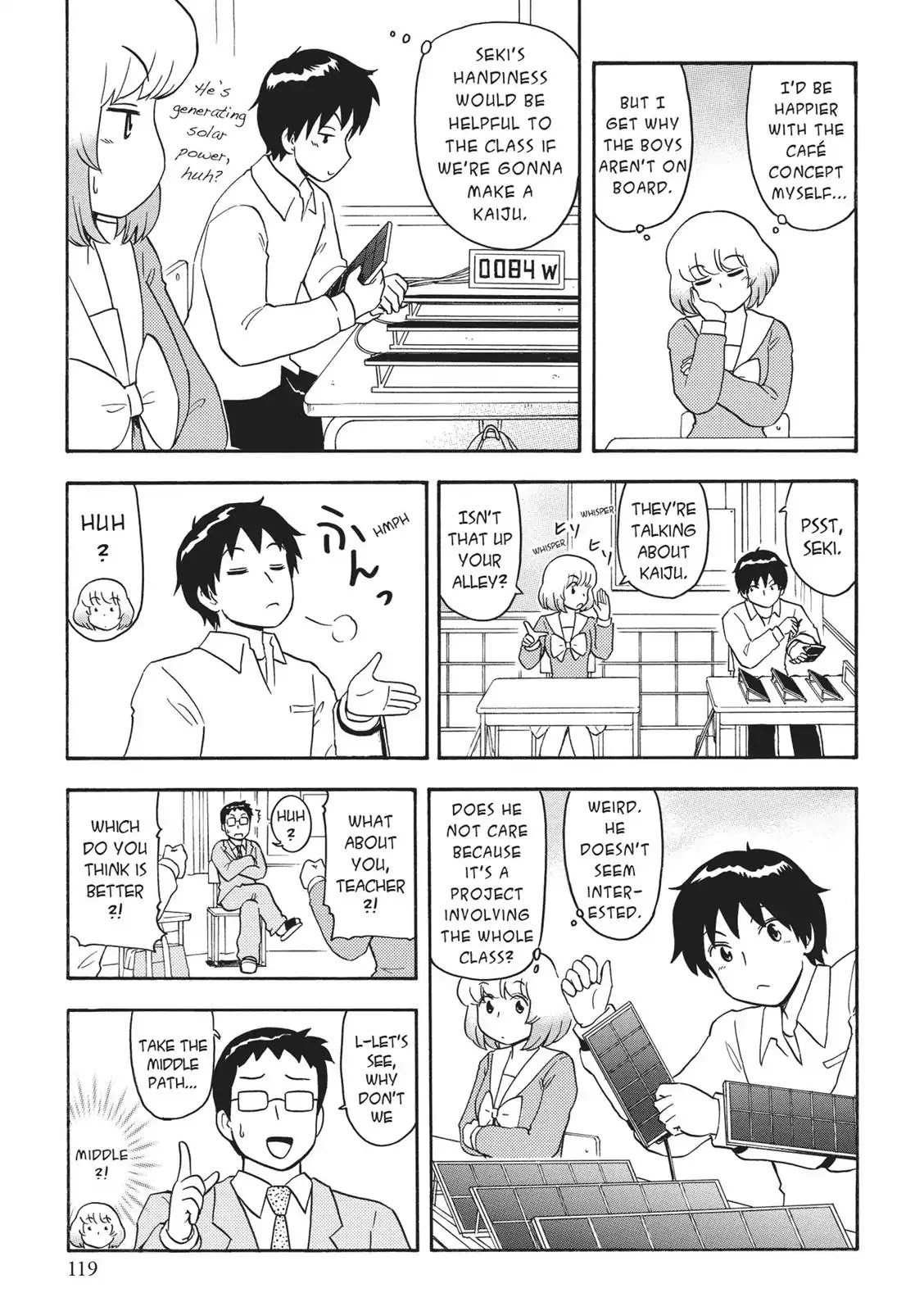 Tonari no Seki-kun Chapter 128 page 3 - Chapter 128: Period 128