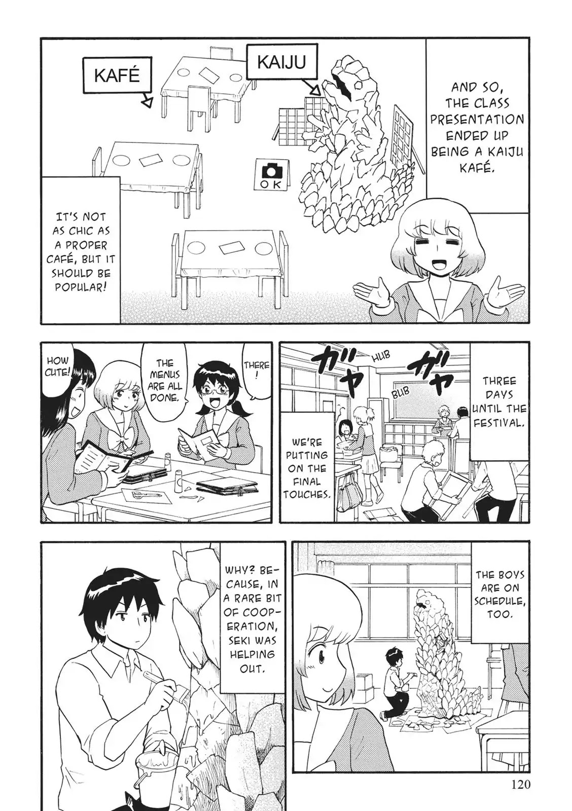 Tonari no Seki-kun Chapter 128 page 4 - Chapter 128: Period 128