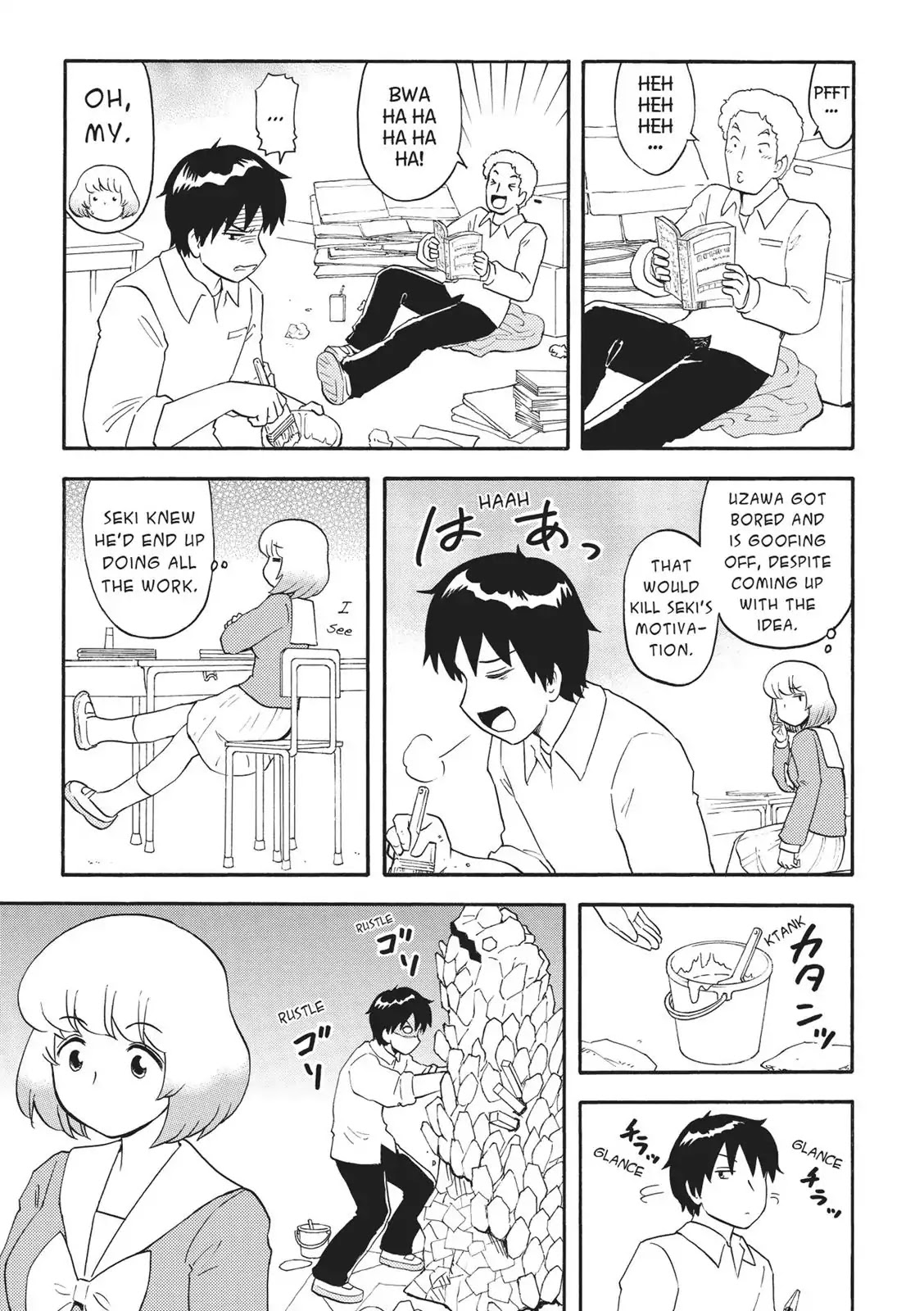 Tonari no Seki-kun Chapter 128 page 5 - Chapter 128: Period 128