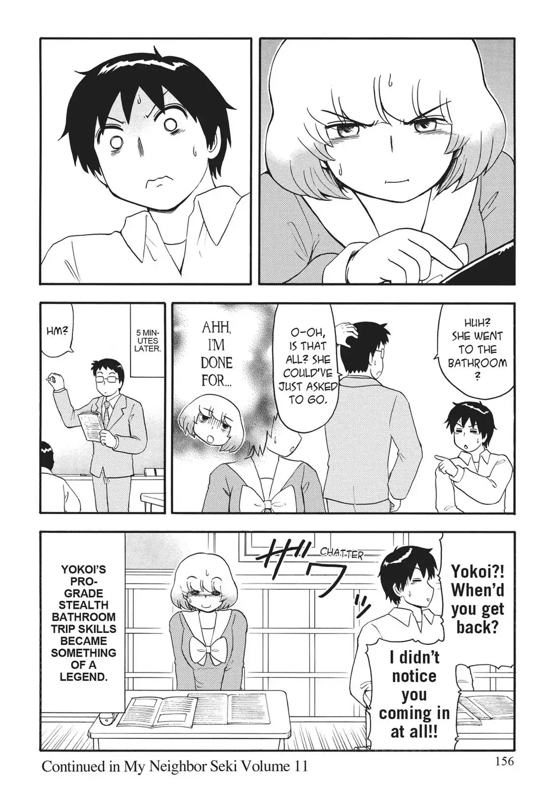 Tonari no Seki-kun Chapter 129 page 20 - Chapter 129: Period 129