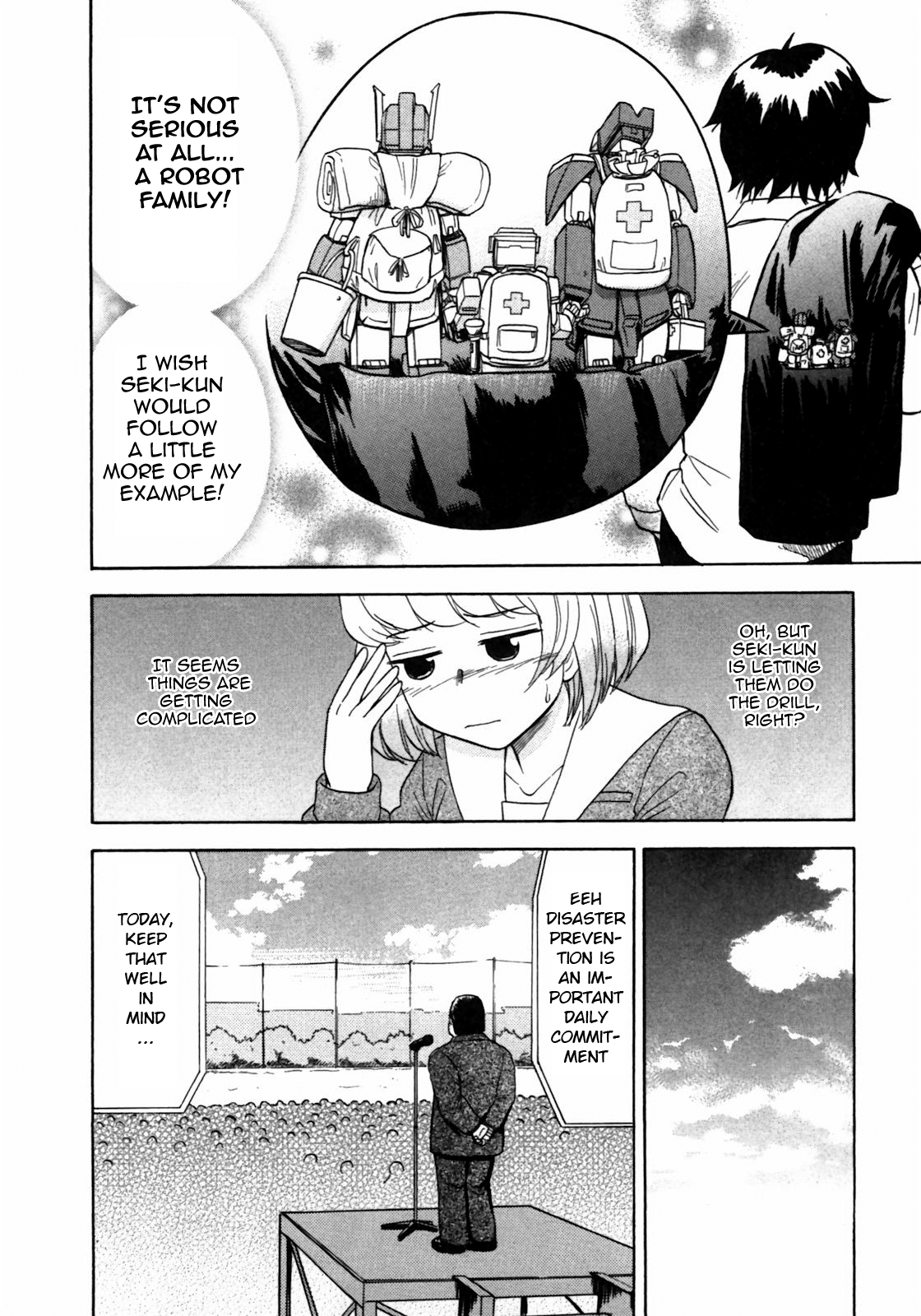 Tonari no Seki-kun Chapter 14.2 page 8 - Chapter 14 v2 : 14th Period