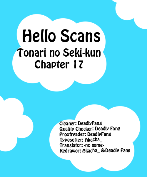 Tonari no Seki-kun Chapter 17.2 page 11 - Chapter 17 v2 : 17th Period