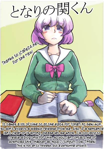 Tonari no Seki-kun Chapter 18.2 page 11 - Chapter 18 v2 : 18th Period