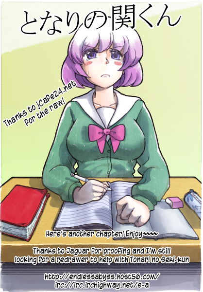 Tonari no Seki-kun Chapter 20.2 page 11 - Chapter 20 v2 : 20th Period