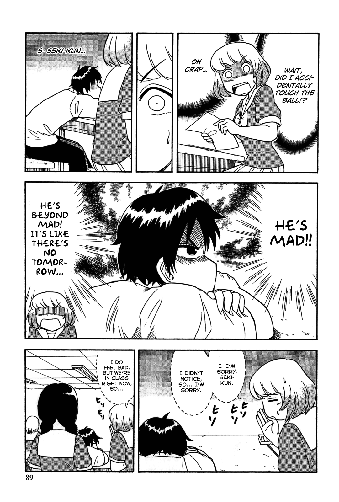 Tonari no Seki-kun Chapter 22.2 page 14 - Chapter 22 v2 : 22nd Period