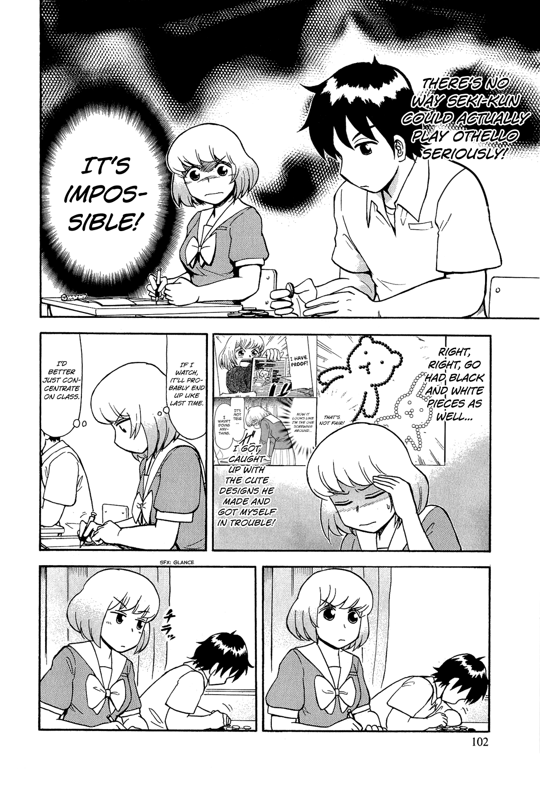 Tonari no Seki-kun Chapter 23.2 page 3 - Chapter 23 v2 : 23rd Period