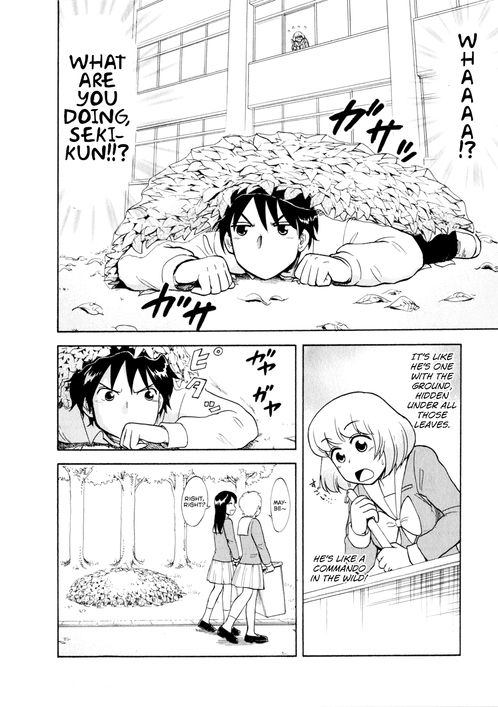 Tonari no Seki-kun Chapter 27.2 page 3 - Chapter 27 v2 : 27th Period