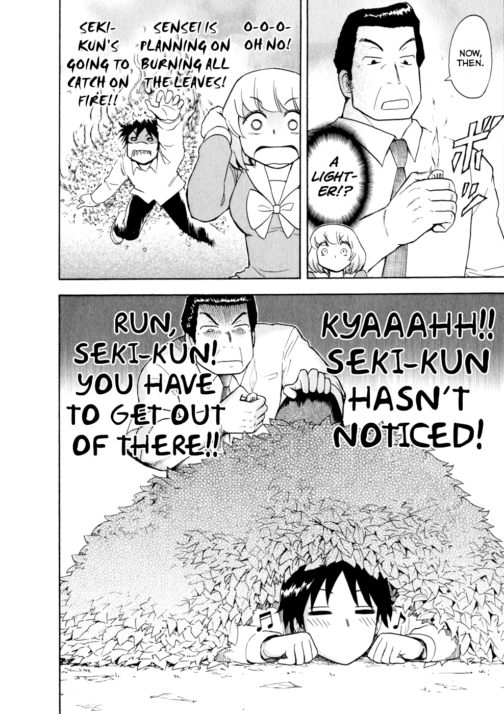 Tonari no Seki-kun Chapter 27.2 page 9 - Chapter 27 v2 : 27th Period