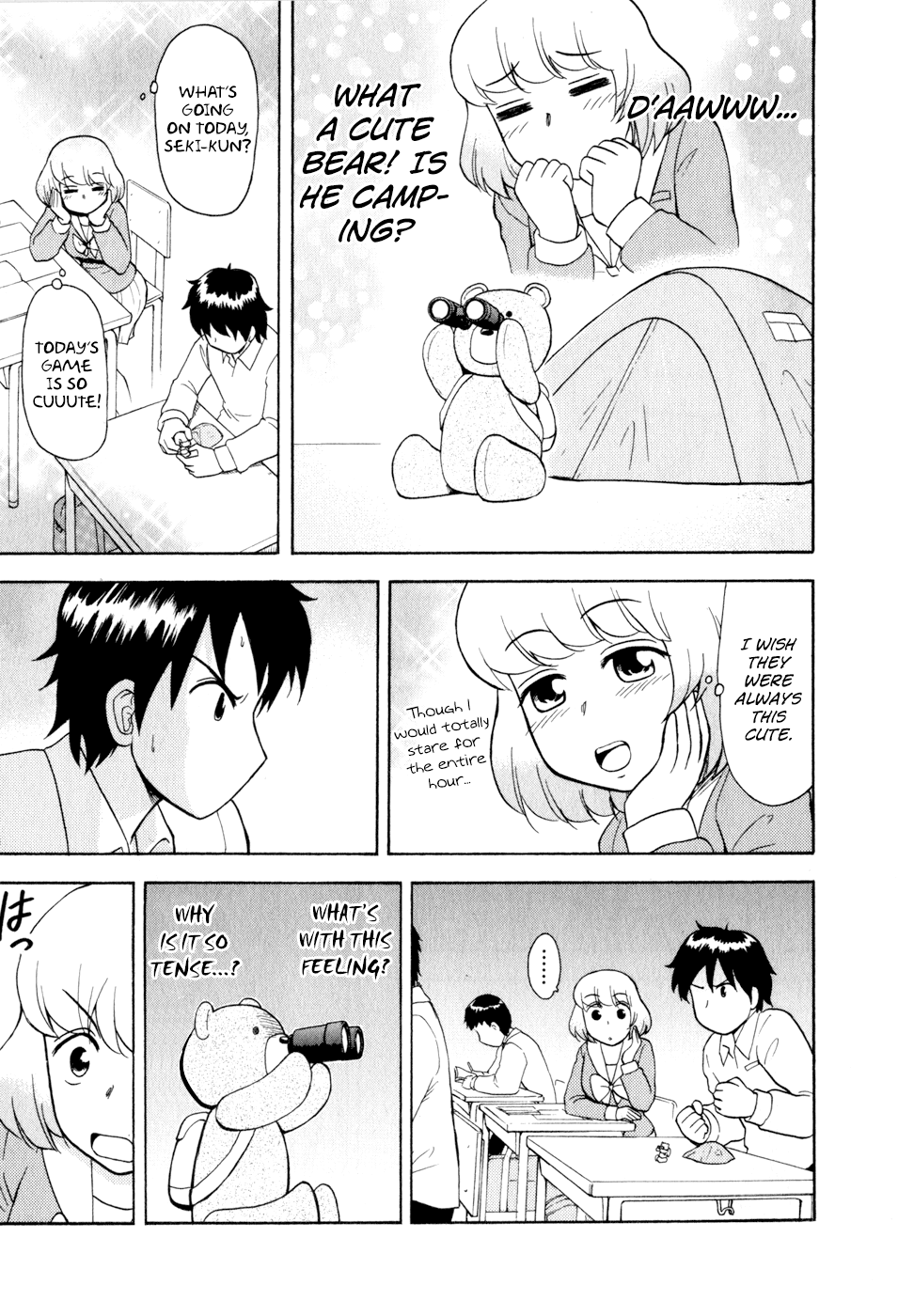 Tonari no Seki-kun Chapter 28.2 page 4 - Chapter 28 v2 : 28th Period