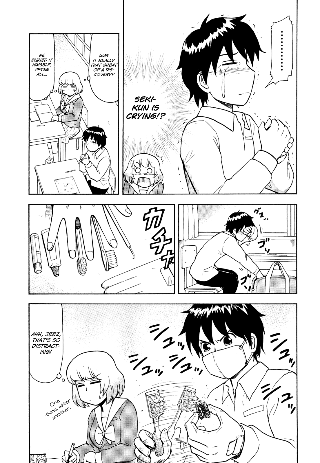 Tonari no Seki-kun Chapter 29.2 page 12 - Chapter 29 v2 : 29th Period