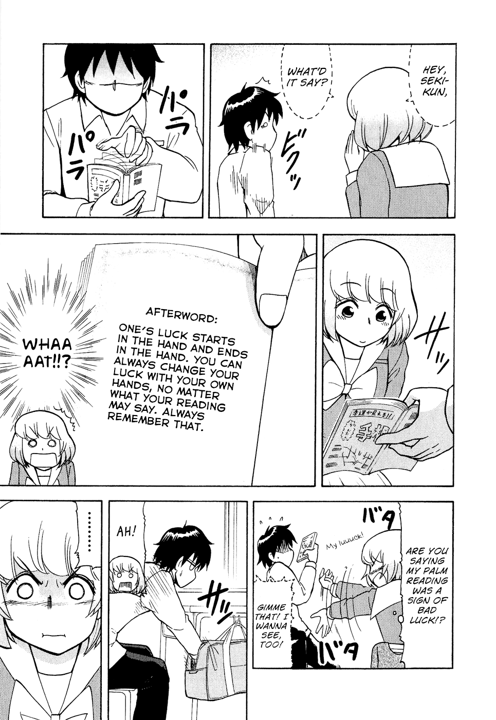 Tonari no Seki-kun Chapter 32.2 page 8 - Chapter 32 v2 : 32nd Period