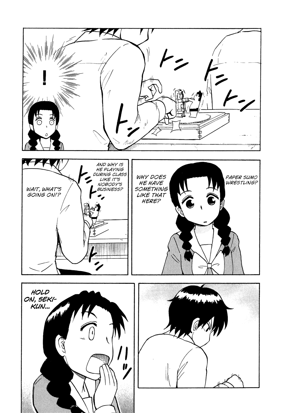 Tonari no Seki-kun Chapter 33.2 page 4 - Chapter 33 v2 : 33rd Period
