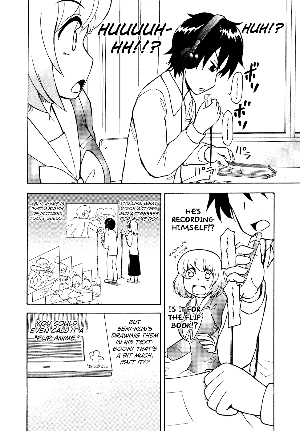 Tonari no Seki-kun Chapter 34.2 page 5 - Chapter 34 v2 : 34th Period
