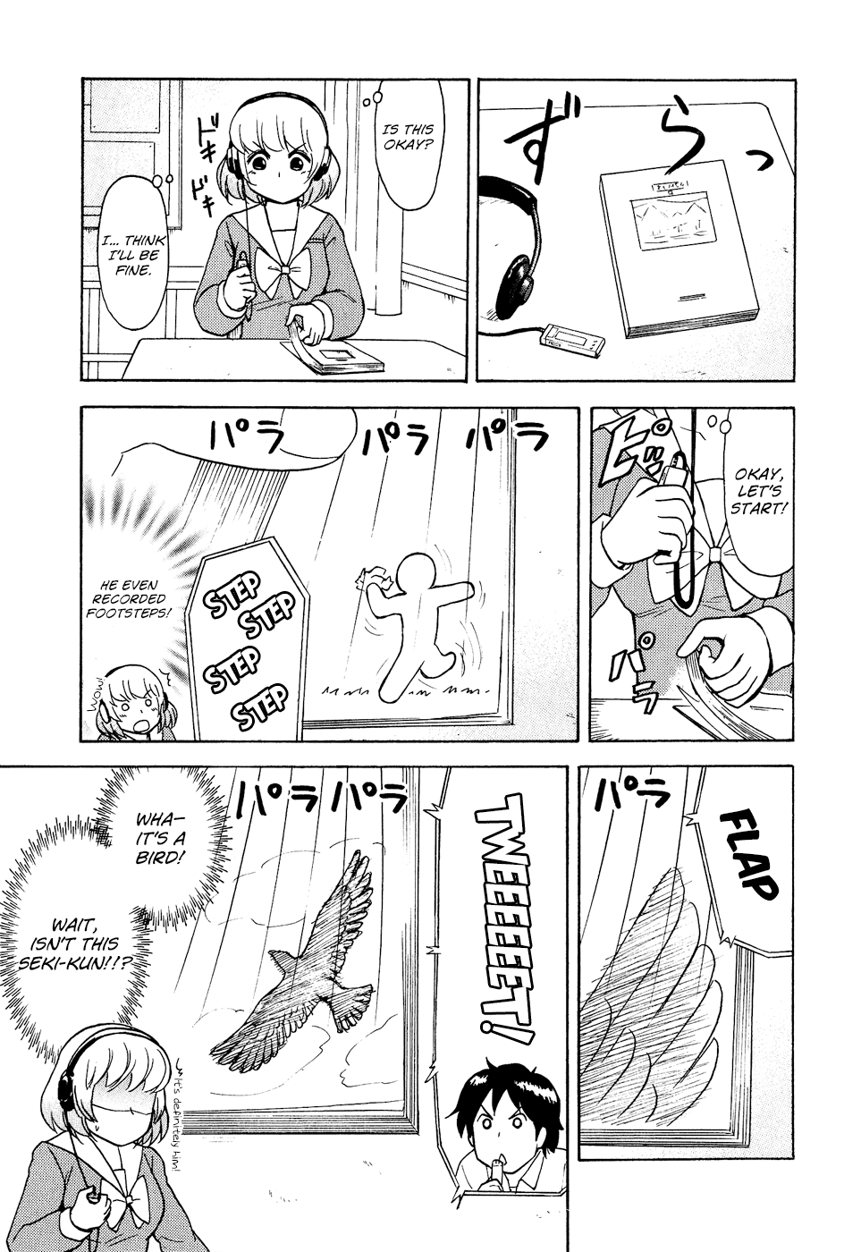 Tonari no Seki-kun Chapter 34.2 page 8 - Chapter 34 v2 : 34th Period