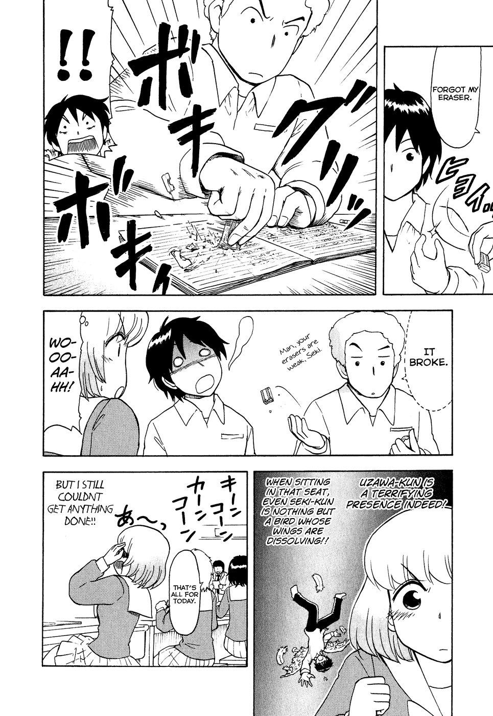 Tonari no Seki-kun Chapter 36.2 page 9 - Chapter 36 v2 : 36th Period