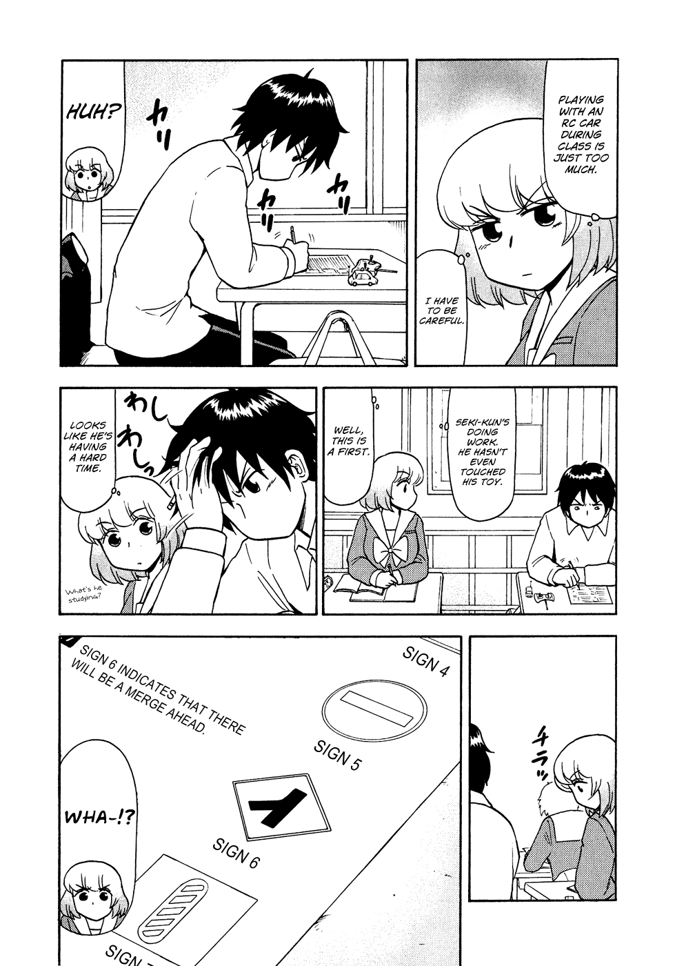 Tonari no Seki-kun Chapter 37.2 page 3 - Chapter 37 v2 : 37th Period