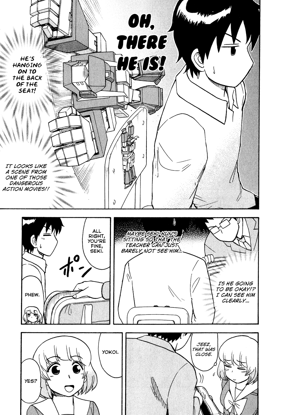 Tonari no Seki-kun Chapter 40.2 page 14 - Chapter 40 v2 : 40th Period