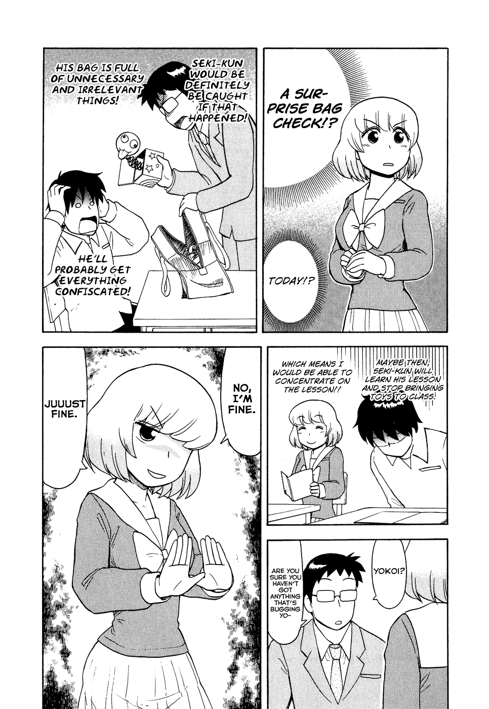 Tonari no Seki-kun Chapter 40.2 page 4 - Chapter 40 v2 : 40th Period