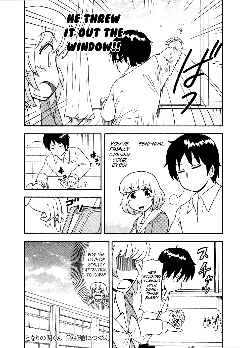 Tonari no Seki-kun Chapter 42.2 page 11 - Chapter 42 v2 : 42nd Period