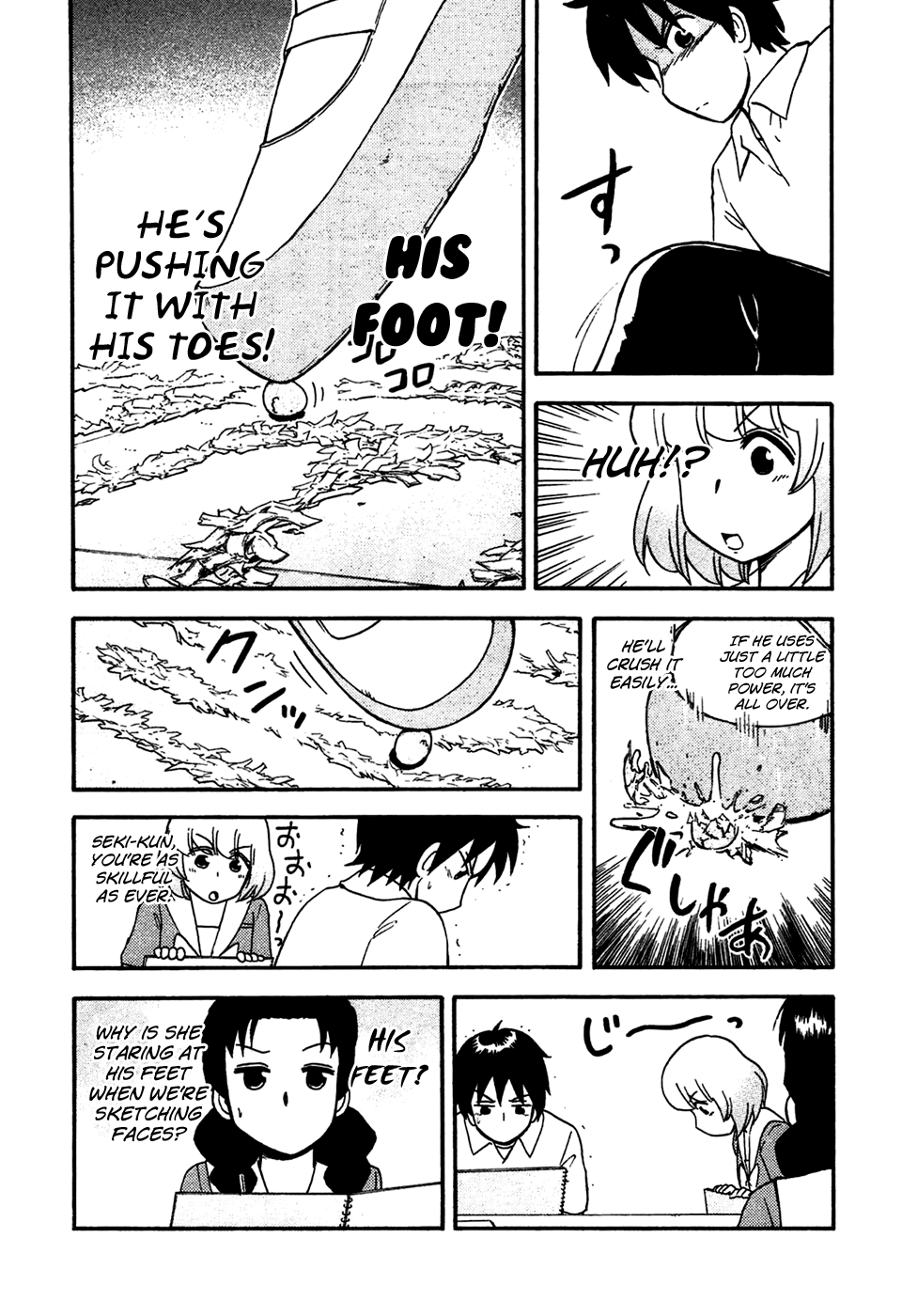 Tonari no Seki-kun Chapter 46.2 page 14 - Chapter 46 v2 : 46th Period