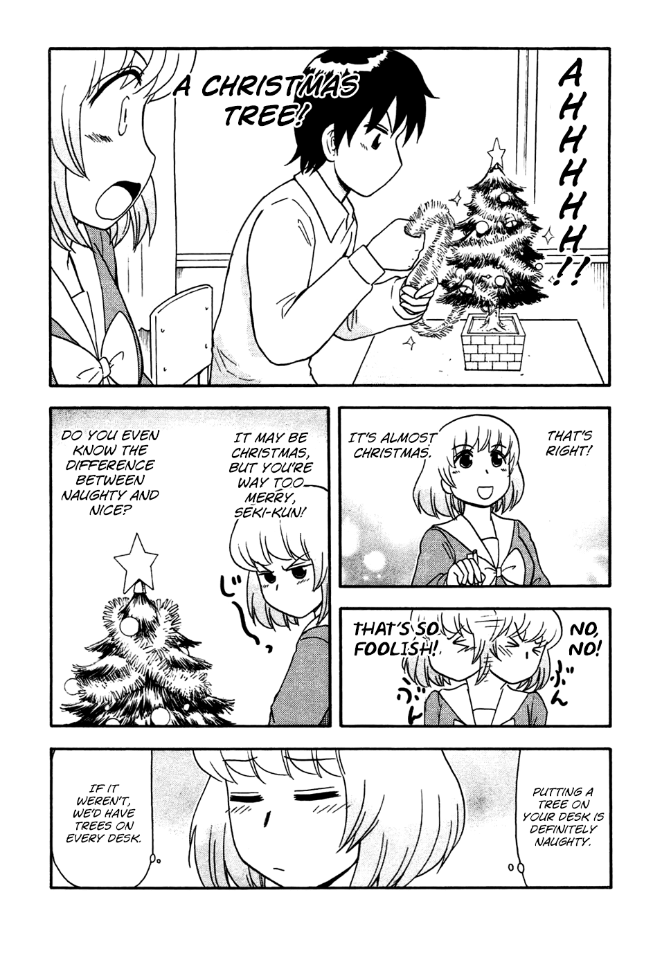 Tonari no Seki-kun Chapter 50.2 page 3 - Chapter 50 v2 : 50th Period